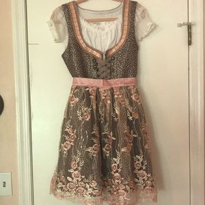 German Dirndl dress for Oktoberfest or costume